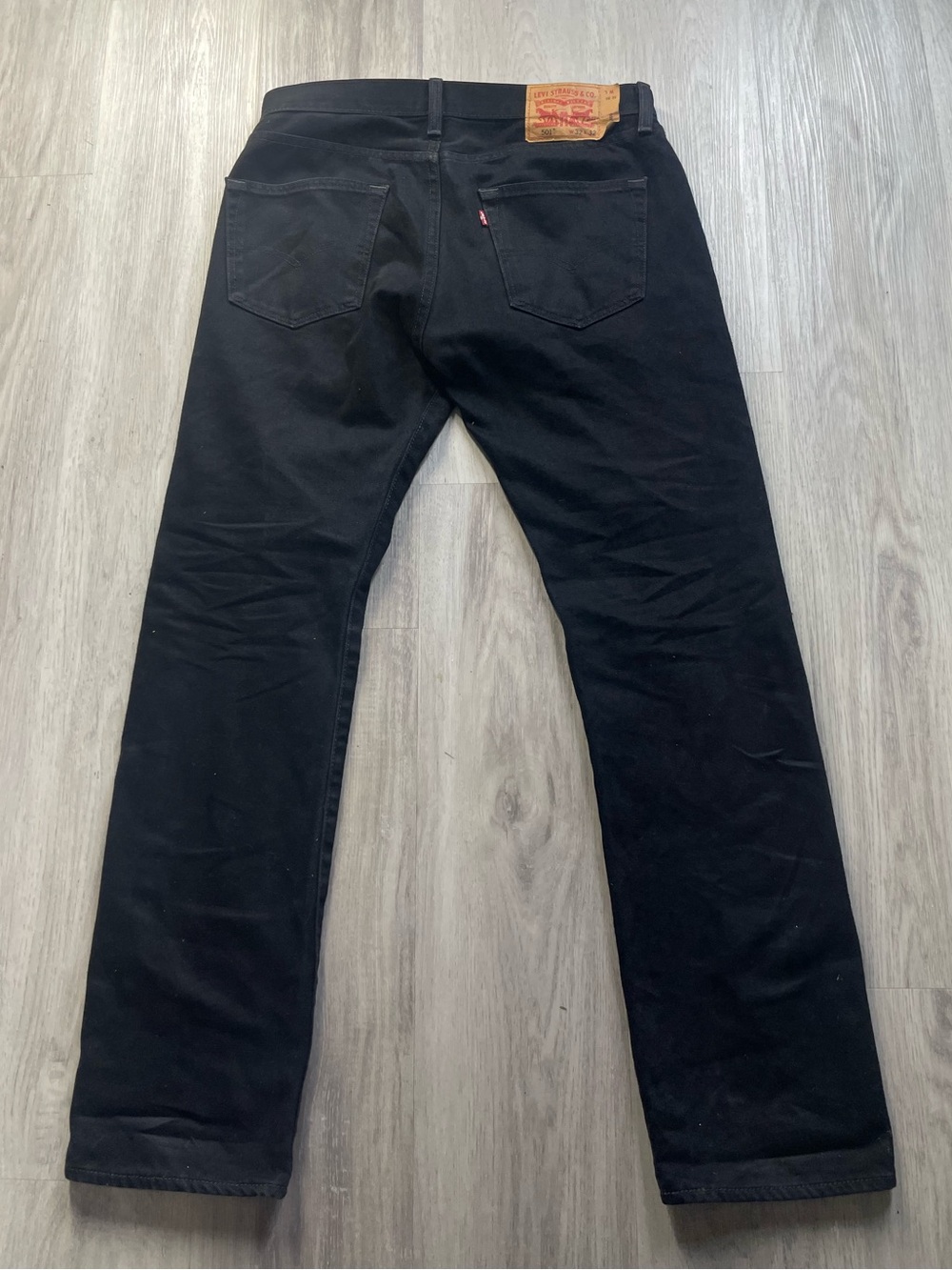Levi's Black 501 XX shrink to fit Straight Men's Jeans